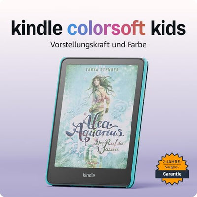 Der neue Amazon Kindle Colorsoft Kids (16 GB) – Der erste Farb-Kindle für Kinder, mit Hülle - Abenteuerfluss
