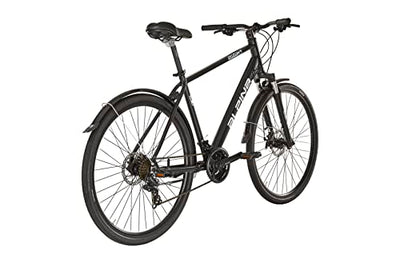 Alpina Bike Touring, Herrenfahrrad, schwarz, Rahmen 55 cm