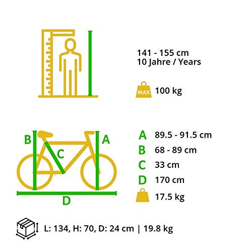 BIKESTAR Hardtail Aluminium Mountainbike Shimano 21 Gang Schaltung, Scheibenbremse 26 Zoll Reifen | 13 Zoll Rahmen Alu MTB | Weiß Pink