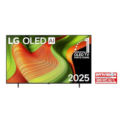 LG OLED65B59LA TV 65 Zoll (165 cm) 4K OLED AI TV (α8 Gen2 4K AI Prozessor, webOS 25, 120Hz) [Modelljahr 2025]
