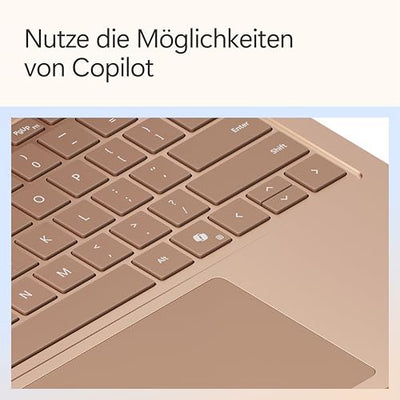Microsoft Surface Laptop | Copilot+ PC | 13.8” Touchscreen | Snapdragon® X Elite (12 Kerne) | 16GB RAM | 512GB SSD | neuestes Modell, 7. Edition | Sand