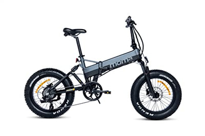 moma bikes Elektrische, E-Fat 20" PRO, Shimano 8 Gänge, Hydraulische Scheibenbremsen, Batterie Ion Lithium integriert und abnehmbar 48V 15Ah