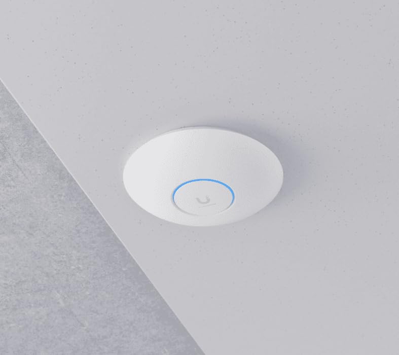 Ubiquiti Ceiling-Mount WiFi 7 AP with 6 GHz Support, 2.5 GbE, U7-PRO