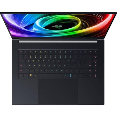 Razer Blade 16 (2025) - 16 Zoll AI Gaming Laptop - NVIDIA GeForce RTX 5070 Ti - AMD Ryzen AI 9 365-16" QHD+ 240Hz OLED Display - 32GB LPDDR5X 8000 MHz - 1TB SSD - QWERTZ DE-Layout | Schwarz