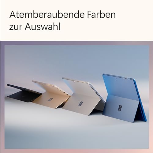 Microsoft Surface Pro | Copilot+ PC | 13” OLED Touchscreen | Snapdragon® X Elite (12 Kerne) | 16GB RAM | 256GB SSD | neuestes Modell, 11. Edition | Schwarz | exklusiv auf Amazon