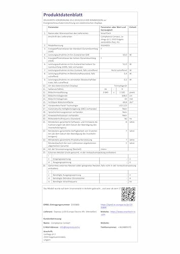 Smart Tech 43UH02V, 43 Zoll (109 cm), HD-LED-Fernseher, Netflix, YouTube, Prime Video, Whale TV