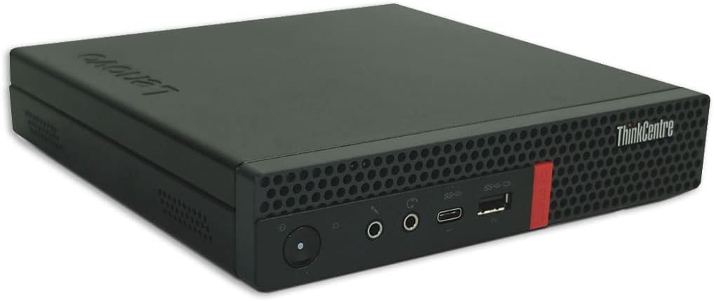 Lenovo ThinkCentre M720q Tiny Intel Six Core i5 8400T 512GB SSD Festplatte 16GB Speicher Windows 11 Pro inkl. W-LAN & Bluetooth Desktop Computer Mini PC (Generalüberholt)
