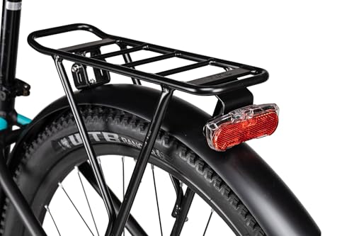 Axess MEEA DX ATB | Damen-Mountainbike | MTB-Hardtail | 16-Gang Schaltung | hydraulische Scheibenbremsen | Straßenausstattung, Farbe:matt Black, Rahmengröße:16 Zoll