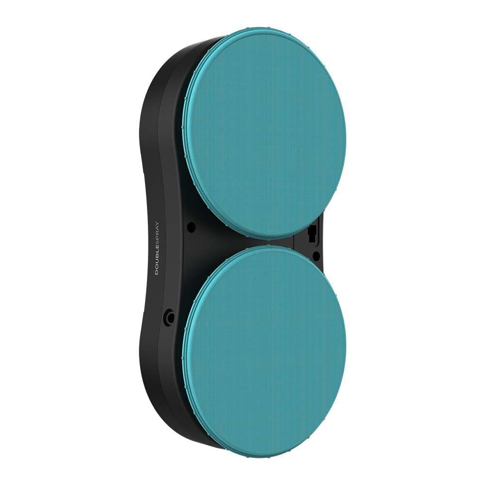 Cecotec Robot Fensterreiniger Conga Windroid 1090 Double Spray Connected 3in1; Sprüht, reinigt und trocknet, Doppelspray, APP, Fernbedienung, 8Modi, Aktionsradius 7,5m, Sicherheitskordel, Reinigungsse