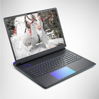 Alienware 18 Area-51 Gaming Laptop 18 Inch QHD+ 300Hz G-Sync, Intel Core Ultra 9 275HX, NVIDIA GeForce RTX 5080, 32GB DDR5 RAM, 2TB SSD, Windows 11 Home, Cryo-tech, AlienFX RGB QWERTZ - Liquid Teal