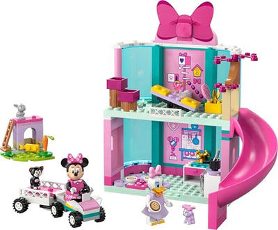 LEGO ǀ Disney Minnies Tierhotel – BAU- und Spielset zu Micky Maus Wunderhaus – Bauspielzeug für Vorschulkinder mit 2 Mini-Figuren – Geschenk für Mädchen und Jungen ab 4 Jahren – 43274