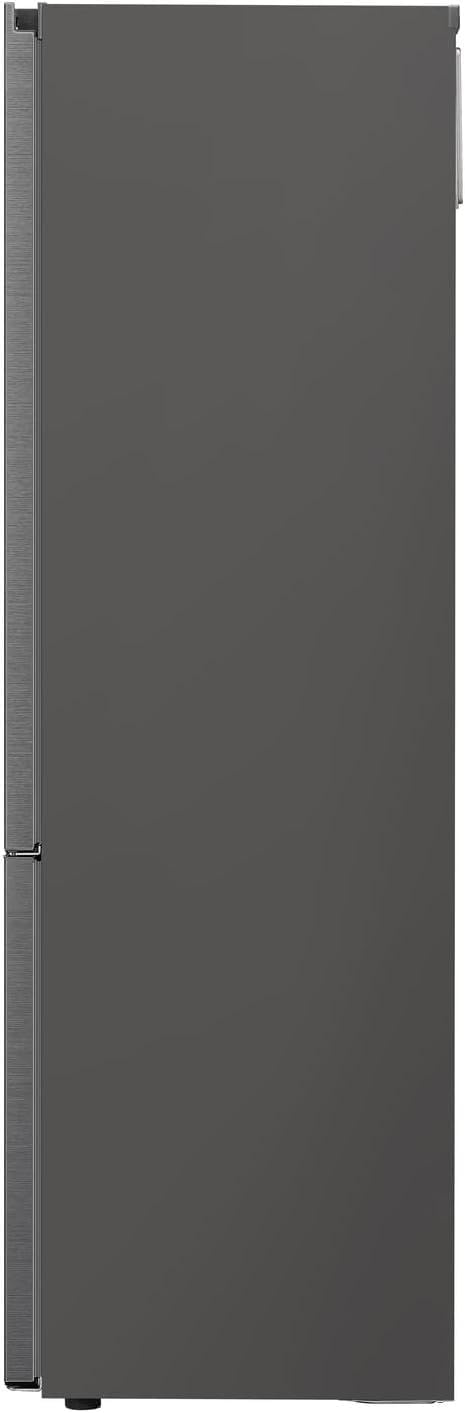 LG GBP62DSNCN1, Klasse C, 384 L, Kühl-/ Gefrierkombination, Frische Features, Kühlschrank mit Gefrierfach und Innendisplay, DoorCooling+, LINEARCooling, 59,5 x 203 x 67,5 cm ꟷ Dark Graphite