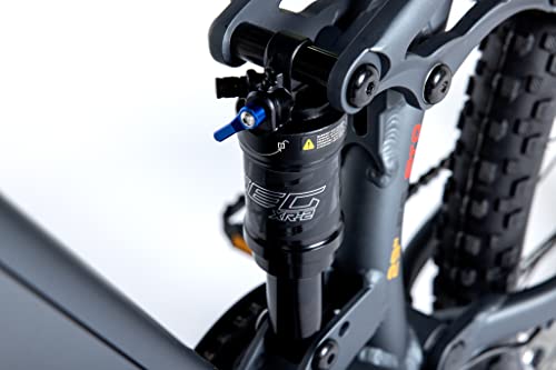 moma bikes Unisex-Adult EMTB 29" PRO Full SUSP. M-L Central Motor, Grey/Black