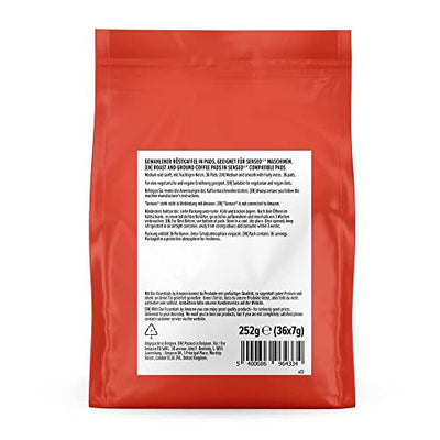 by Amazon Kaffeepads Classic 100% Arabica, Geeignet für Senseo Maschinen, Mittlere Röstung, 36 Stück, 4er-Pack