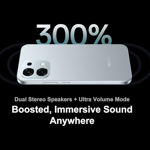 OPPO A6 Pro 5G entsperrtes Smartphone, 6500mAh Akku, 80W SUPERVOOC Schnellladung, 6,57" 120Hz AMOLED Display, 8 256GB Dimensity 6300, Supercool VC, 50MP 2MP KI-Kamera, IP69, Dual SIM, Lunar