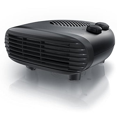 Brandson - Heizlüfter energiesparend leise - 3 Leistungsstufen - Heizlüfter Bad mit Thermostat - Betriebsanzeige - 2000W - geräuscharm energieeffizient - Überhitzungsschutz, automatische Abschaltung