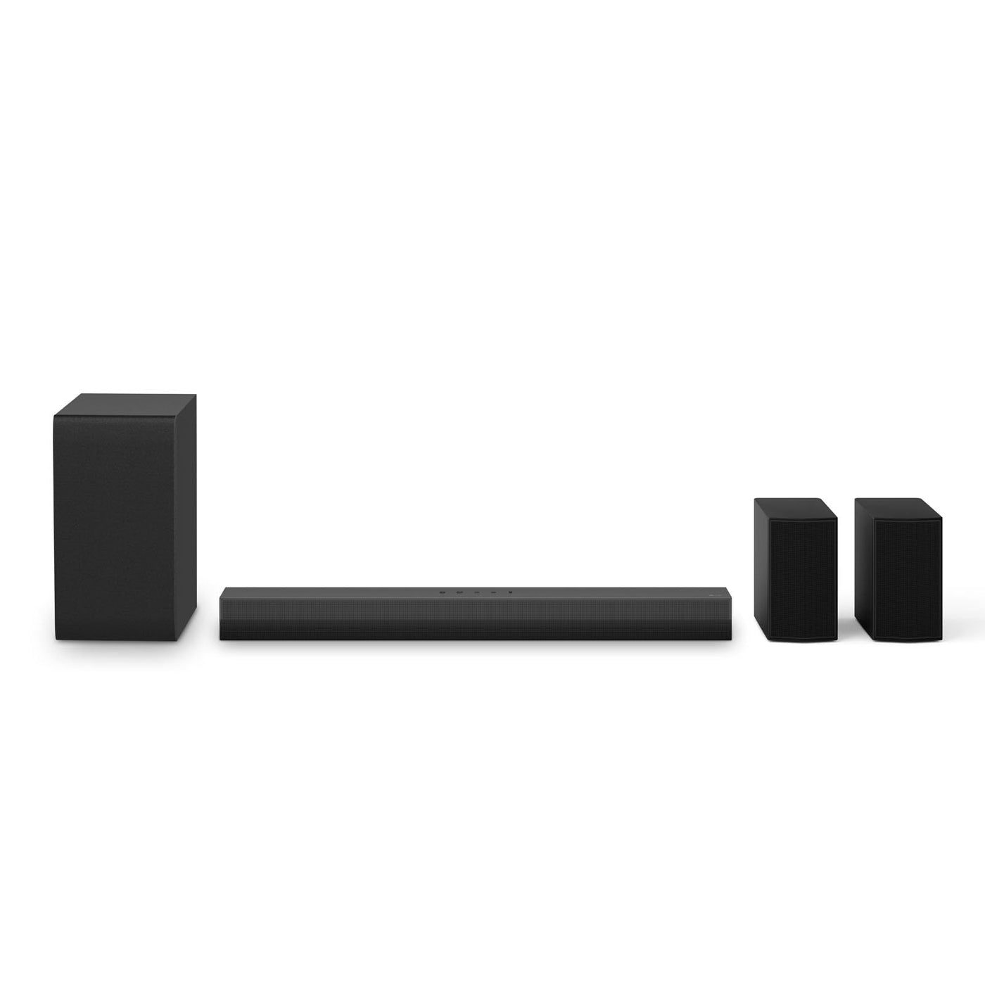 LG S40TR Intelligente Soundbar, 400 W Leistung und 4.1 Kanäle, mit künstlicher Intelligenz, Eco Smart Green Produkt, Dolby Atmos Surround Sound und DTS