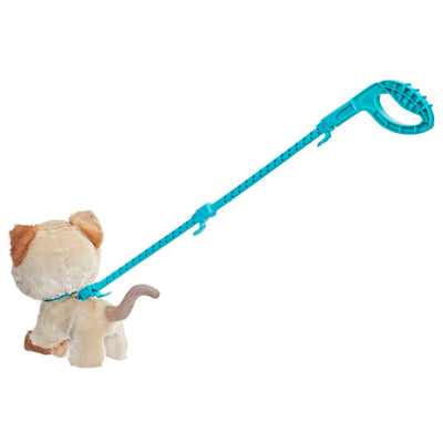 FurReal Walkalots Große Racker interaktive Spielzeugkatze zum Gassigehen, mit Geräuschen und Reaktionen für Kinder ab 4