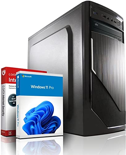 Intel Core i5 3330 Business Office PC Computer mit 3 Jahren Garantie! | i5 3330, Quad Core, 3.20 GHz | 8GB | 256 GB SSD | USB 3.0 | Intel HD | DVD±RW | Win11 64-Bit | Office Paket | GDATA | #6101
