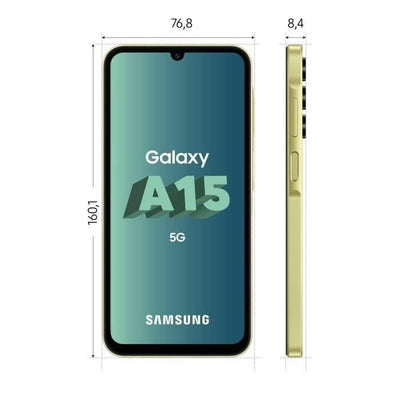 SAMSUNG Galaxy A15 5G Smartphone 128 GB Limette