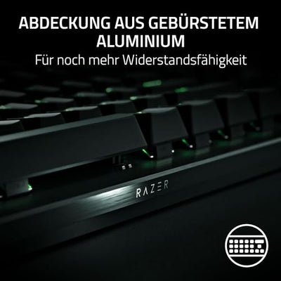 Razer Huntsman V3 Pro - Analoges optisches E-Sport-Keyboard Snap Tap & Rapid Trigger (Schnellfeuer-Modus, Multifunktionaler Drehregler, Doubleshot-PBT-Tastenkappen) DE-Layout | Schwarz