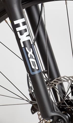 HEAD Unisex – Erwachsene Troy 2.0 Mountainbike, matt schwarz/rot, 46