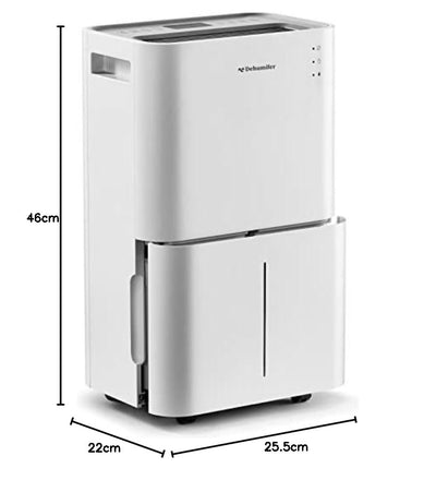 Luftentfeuchter elektrisch 20L, Dehumifer Raumentfeuchter 20L/24H aumgröße ca. 200m³ (~35 m²), Entfeuchter Digitalanzeige, Wäschetrocknung, Timer, intelligenter Feuchtigkeitsregelung, Kindersicherung