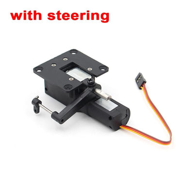 SPARKHOBBY 5KG 55g Elektrisches Einziehfahrwerk mit Metallblocklenkung für RC 3-5kg FPV Starrflügler Drohnenflugzeug (1 Satz 3 Stück)