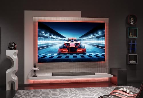TCL 75T8A 75-Zoll-Fernseher, QLED, HDR 1000 nits, Full Array Local Dimming, IMAX Enhanced, 144Hz VRR, Dolby Vision und Atmos TV, Unterstützt bei Google