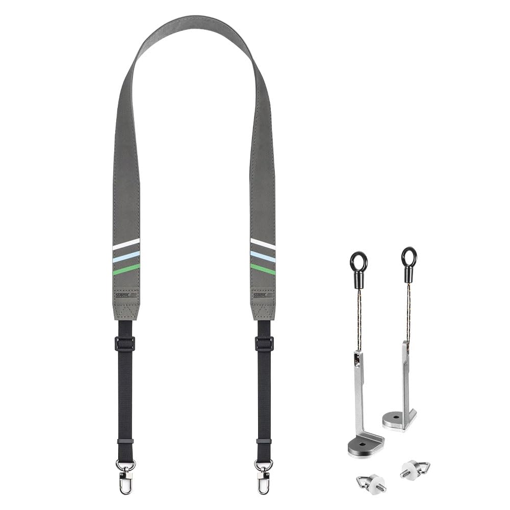ZOYDP Gurt für DJI RC/RC 2/Rc Pro Controller, Halsband Tragegurt für DJI Mini 4 Pro/Mini 3 pro/Mavic 3/Air 3S, Verstellbarer Gurt Schlüsselband, Lanyard Zubehör für Drohnenfernbedienung