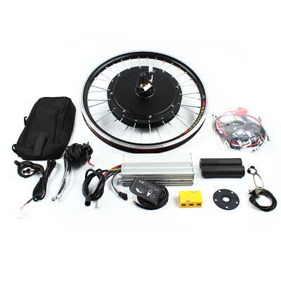 20 Zoll 48V Elektro-Fahrrad Kit E-Bike Elektrofahrrad Umbausatz Vorderrad 1000W Conversion Motor Set Fahrrad Nabenmotor Anzeige Frontmotor Elektrisches Fahrrad-Rad Naben-Frontmotor-UmrüStsatz