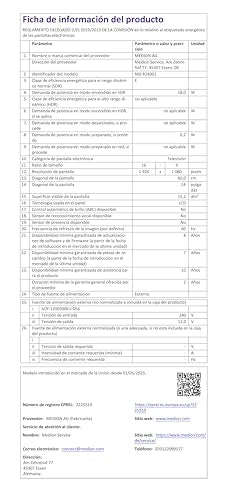 MEDION 59,9 cm (24 Zoll) Full HD Fernseher (integrierter DVD-Player, perfekt für Camping Wohnmobil LKW Garten, 12V KFZ Car-Adapter, Triple Tuner Receiver, HDMI, USB, MD 824001)