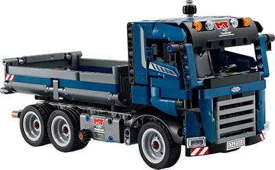 LEGO Technic Kipplaster Spielzeug mit Lenkung und beweglicher Kippmulde - blaues Baufahrzeug - Geschenkidee zum Geburtstag oder für die Feiertage - Bauset für Jungen und Mädchen ab 9 Jahren 42203