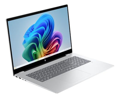 HP OmniBook 7 Next Gen AI PC, Copilot+ PC, 17.3 Zoll FHD Touch Display, Intel Core Ultra 7 258V (47 Tops), 32GB LPDDR5x RAM, 1TB PCIe Gen4 SSD, Intel Arc 140 V GPU, QWERTZ, Windows 11, Silber