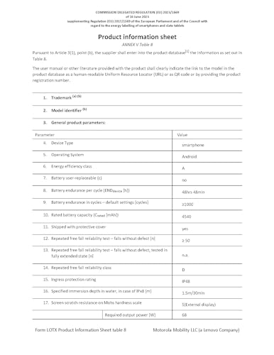 Motorola razr 60 Ultra Flip-Phone (6,96"-pOLED-Display/Robustes 4,0"-Außendisplay mit Gorilla Glass Ceramic, widerstandsfähig, wassergeschützt, 50-MP-Moto-AI-Kamera, 16/512 GB) Pantone Cabaret