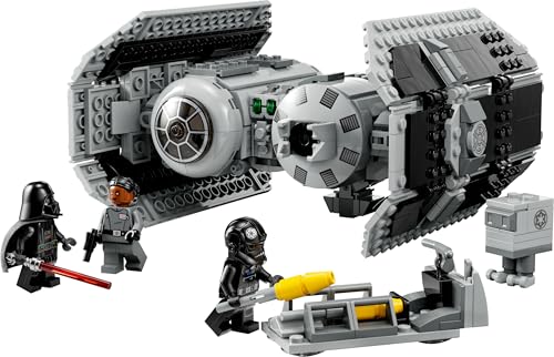 LEGO 75347 Star Wars TIE Bombe Spielzeug mit Darth Vader Minifigur mit Lichtschwert und Gonk-Droide, Starfighter Modell - Geschenk für Jungen und Mädchen ab 9 Jahren
