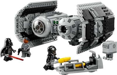 LEGO 75347 Star Wars TIE Bombe Spielzeug mit Darth Vader Minifigur mit Lichtschwert und Gonk-Droide, Starfighter Modell - Geschenk für Jungen und Mädchen ab 9 Jahren