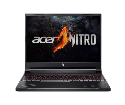 Acer Nitro V16 (ANV16-41-R961) Gaming Laptop | 16" WUXGA 165Hz Display | AMD Ryzen 7 8845HS | 16 GB RAM | 1 TB SSD | NVIDIA GeForce RTX 4060 | Windows 11 | QWERTZ Tastatur | schwarz