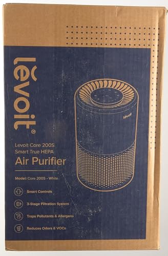 LEVOIT Luftreiniger HEPA Filter für Allergiker, Luftfilter gegen Schimmel Staub Pollen Gerüche, CADR 170m³/h bis zu 35㎡ Raucherzimmer, Air Purifier Schlafmodus Nachtlicht Timer, App Steuerung