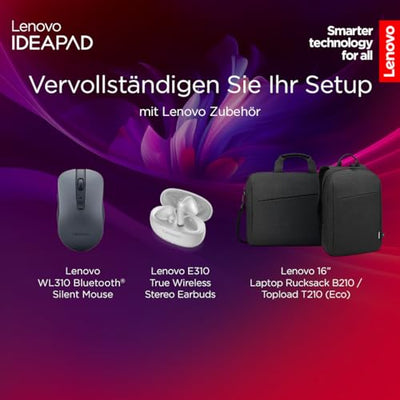 Lenovo IdeaPad Slim 5i Laptop | 14" OLED WUXGA Display | Intel Core i7-13620H | 16GB RAM | 512GB SSD | Intel UHD Grafik | Windows 11 Home | QWERTZ | Luna Grau | 3 Monate Premium Care