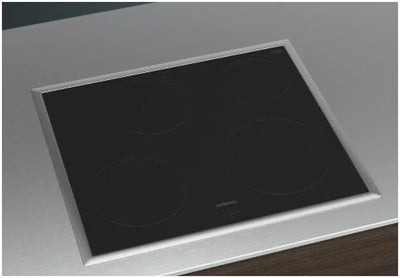 Siemens EQ110KA1Z iQ100 Herd-Glaskeramik-Kochfeld-Kombination (herdgesteuert), 59,4 cm breit, Schnellaufheizung, 3D-Heißluft Plus Backen auf 3 Ebenen