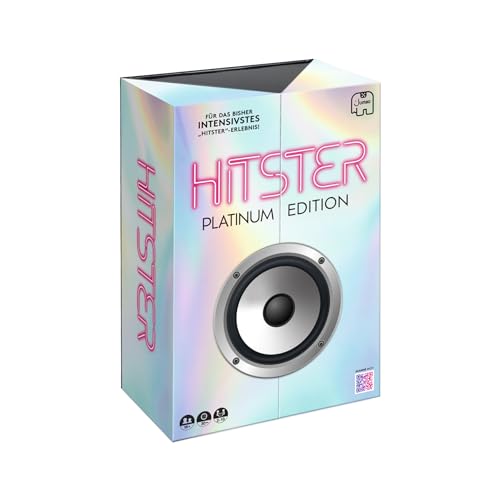 Hitster Pop Hitster Platin-Edition – Musik-Partyspiel mit 500 Songs aus Pop, Rock ...