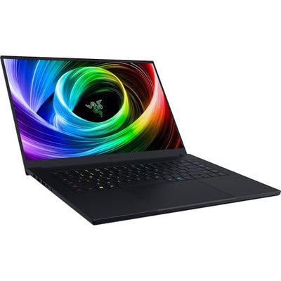 Razer Blade 16 (2025) - 16 Zoll AI Gaming Laptop - NVIDIA GeForce RTX 5070 - AMD Ryzen AI 9 365-16" QHD+ 240Hz OLED Display - 32GB LPDDR5X 8000 MHz - 1TB SSD - QWERTZ DE-Layout | Schwarz