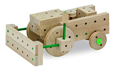 Matador 11318 E318 Baukasten, ab 5 Jahren, holzfarben, bunt