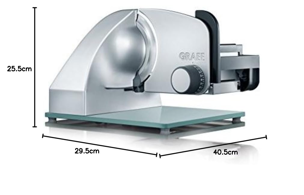 GRAEF. Master M20EU Allesschneider Edelstahl, Silber