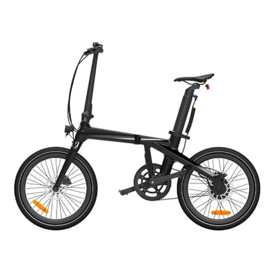 ADO E-Bike Air Carbon Elektrofahrrad, 2*Elektrofahrrad,ebike Damen/ebike Herren,Bike,klapprad Riemenantrieb 14,5Kg IPS LCD Display, GPS,ADO APP,250W (Schwarz+Schwarz)