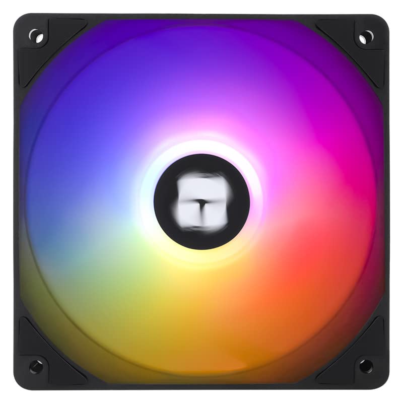 Thermalright TL-C12C-S CPU-Lüfter 120mm ARGB Gehäuselüfter, 4pin PWM Silent Computer Lüfter mit S-FDB Lager enthalten, bis zu 1500RPM Lüfter（3 Stück）