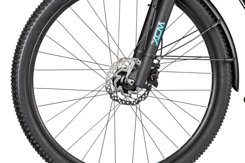 Axess MEEA DX ATB | Damen-Mountainbike | MTB-Hardtail | 16-Gang Schaltung | hydraulische Scheibenbremsen | Straßenausstattung, Farbe:matt Black, Rahmengröße:16 Zoll