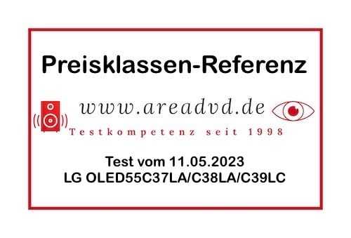 LG OLED55C37LA TV 139 cm (55 Zoll) OLED evo Fernseher (Smart TV, Brightness Booster, 120 Hz) [Modelljahr 2023]