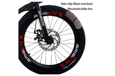 Wmmner Fjw Mountainbike, Unisex, 7 Gänge, Mountainbike, 20 Zoll, 22 Zoll, 24 Zoll, Stahl mit hohem Kohlenstoffgehalt, Schüler für Kinder, umgeschaltet/14 Zoll